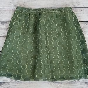 J Crew Green Mini - Sz. 2